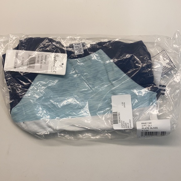 NWT! SPLENDID Toddler Boy Color Block Short Set - Picture 2 of 2